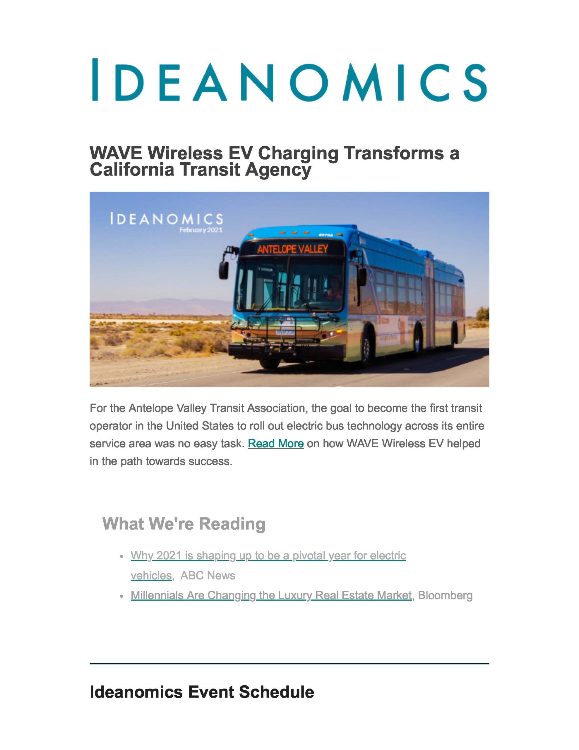 Ideanomics February Newsletter 202